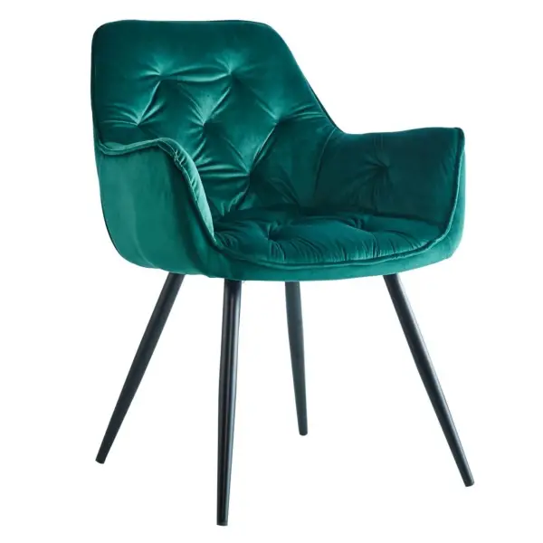 Krzesło tapicerowane zielony HR-058